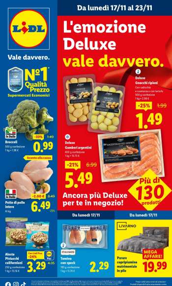 Volantino Lidl - 17/11/2025 - 23/11/2025.