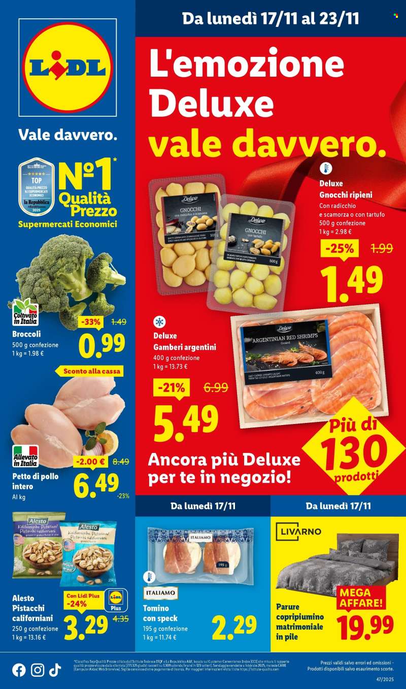 Volantino Lidl - 17/11/2025 - 23/11/2025.