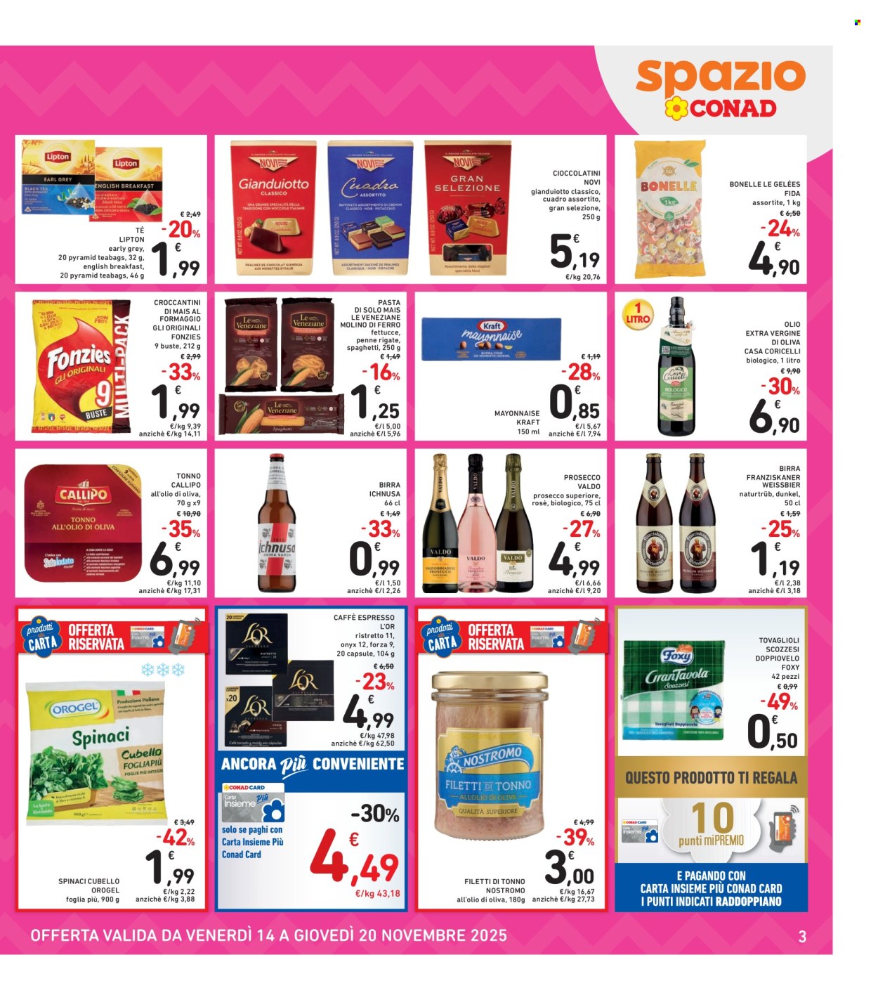 Volantino Spazio Conad - 14/11/2025 - 20/11/2025. Pagina 3