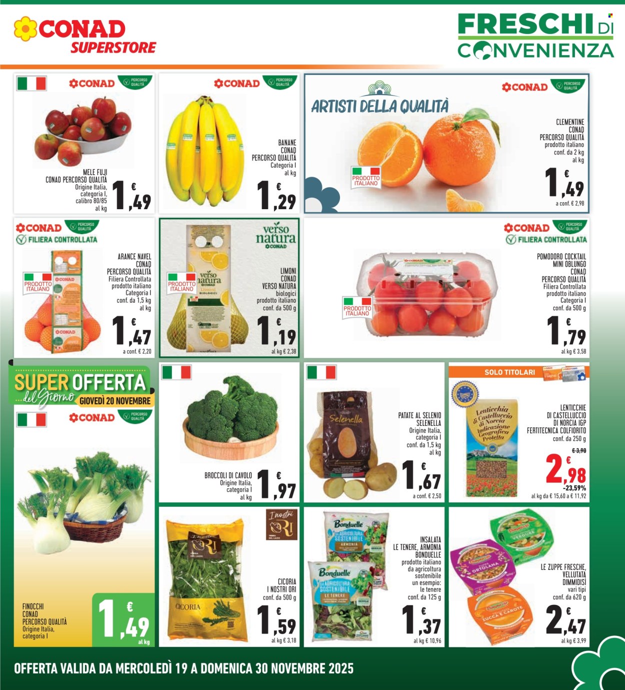 Volantino Conad - 19/11/2025 - 30/11/2025. Pagina 3