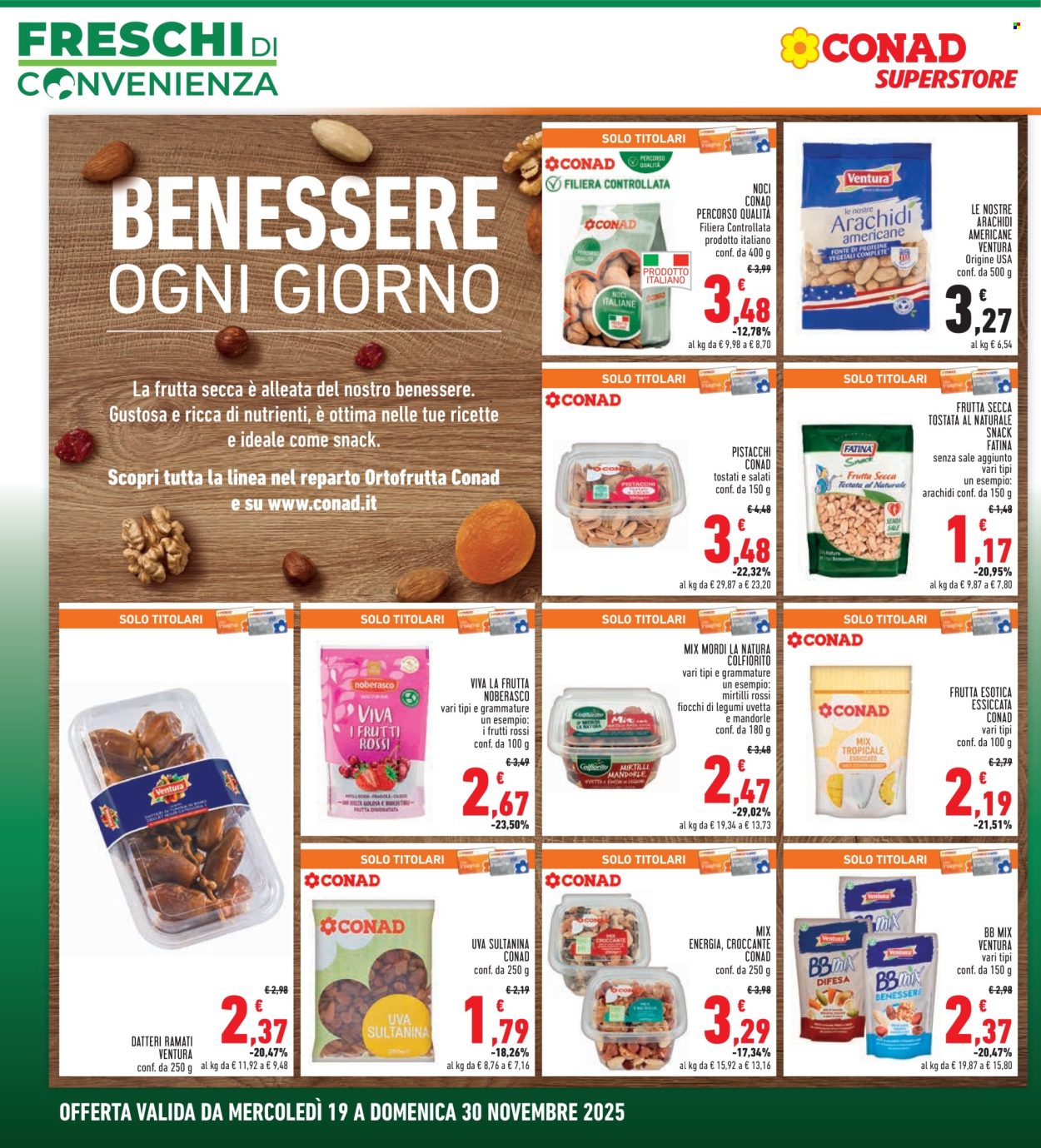 Volantino Conad - 19/11/2025 - 30/11/2025. Pagina 8