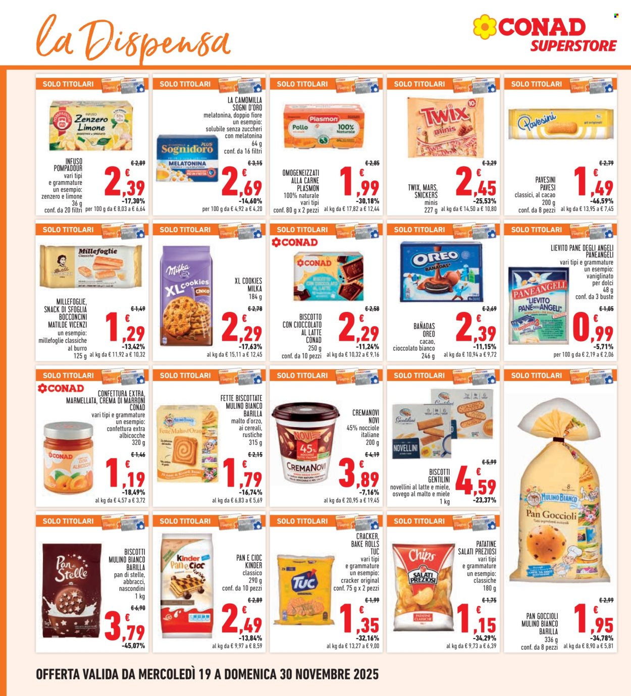 Volantino Conad - 19/11/2025 - 30/11/2025. Pagina 20
