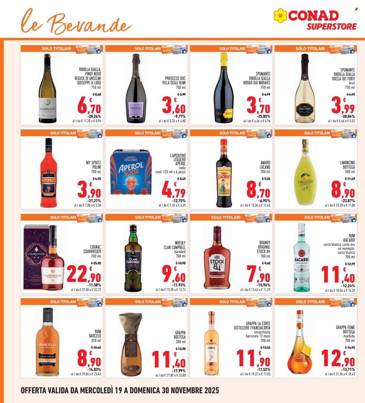 Volantino Conad - 19/11/2025 - 30/11/2025. Pagina 22