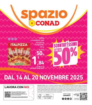 Volantino Spazio Conad - 14/11/2025 - 20/11/2025.