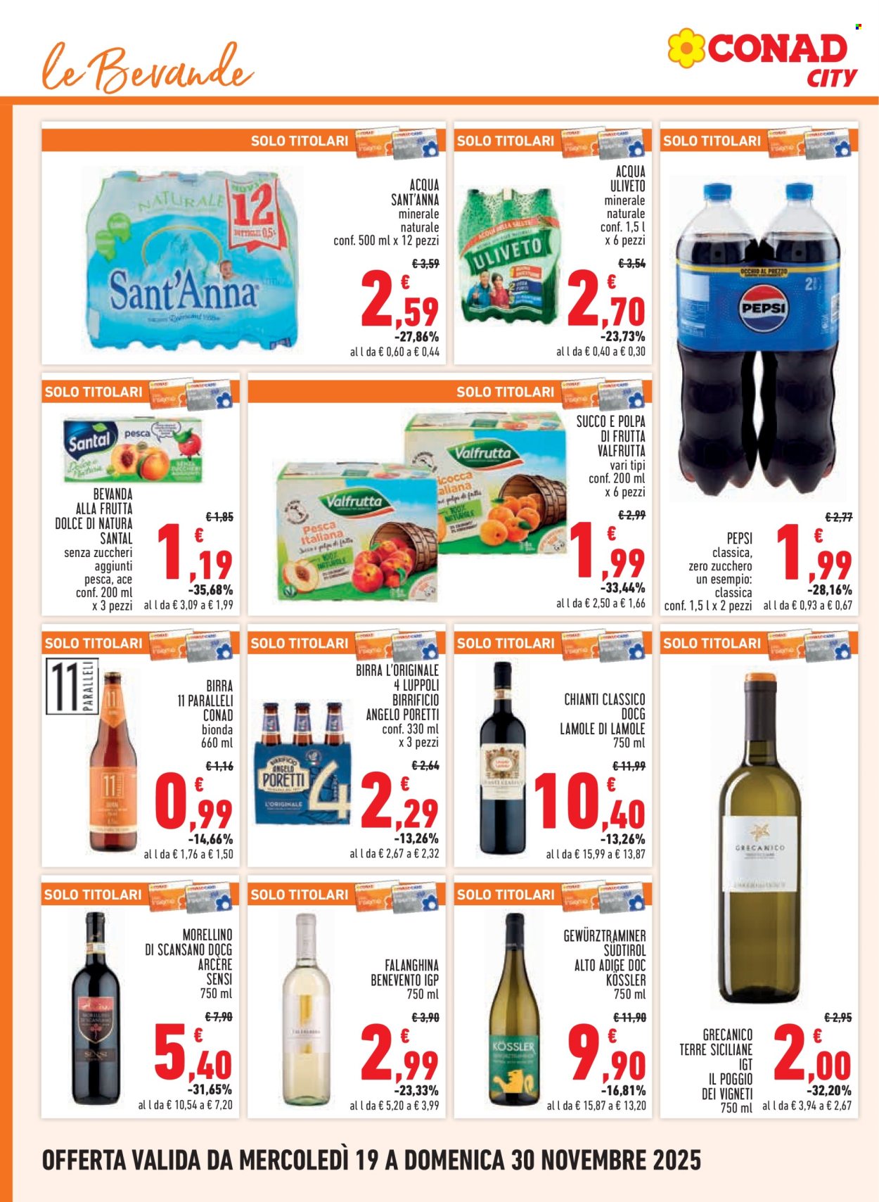 Volantino Conad - 19/11/2025 - 30/11/2025. Pagina 14