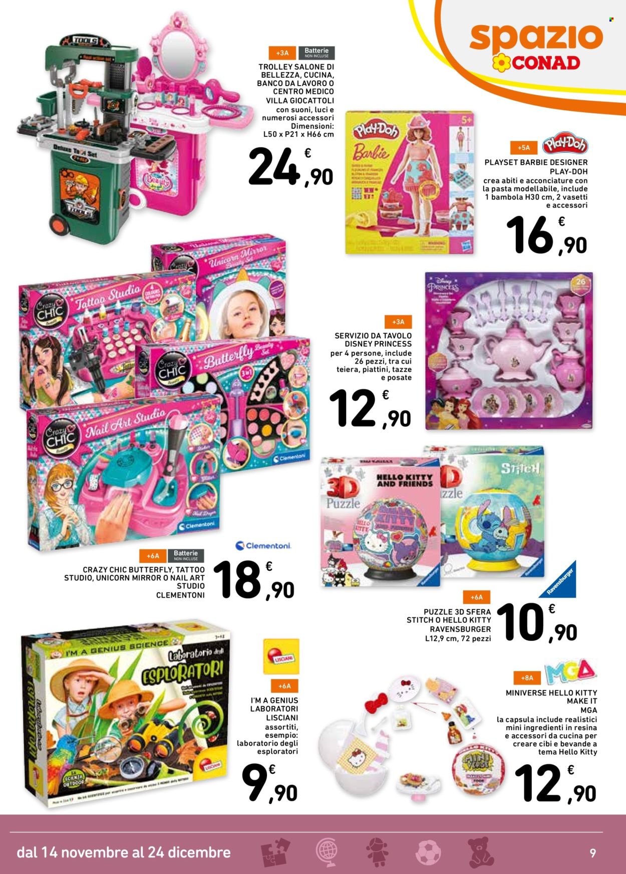 Volantino Spazio Conad - 14/11/2025 - 24/12/2025. Pagina 9