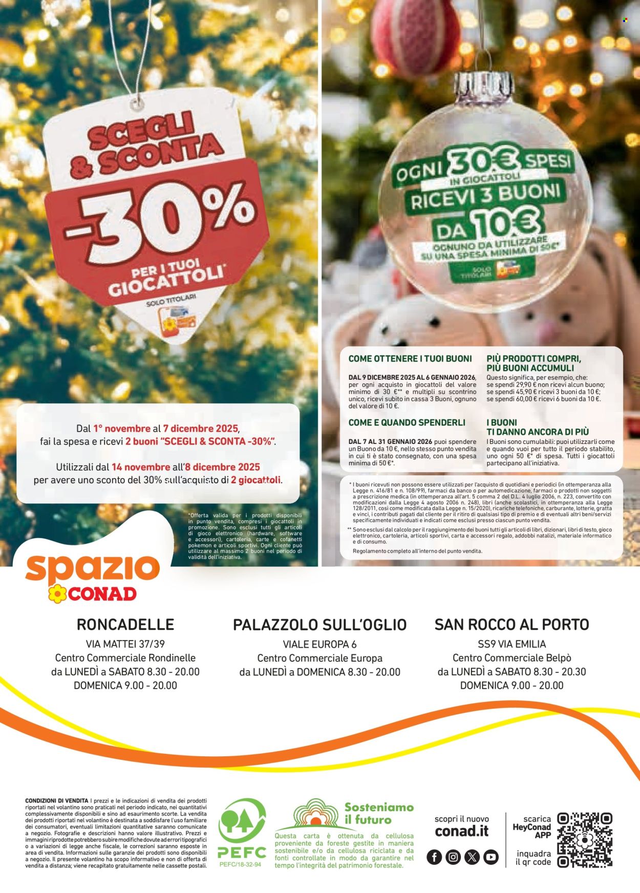 Volantino Spazio Conad - 14/11/2025 - 24/12/2025. Pagina 16