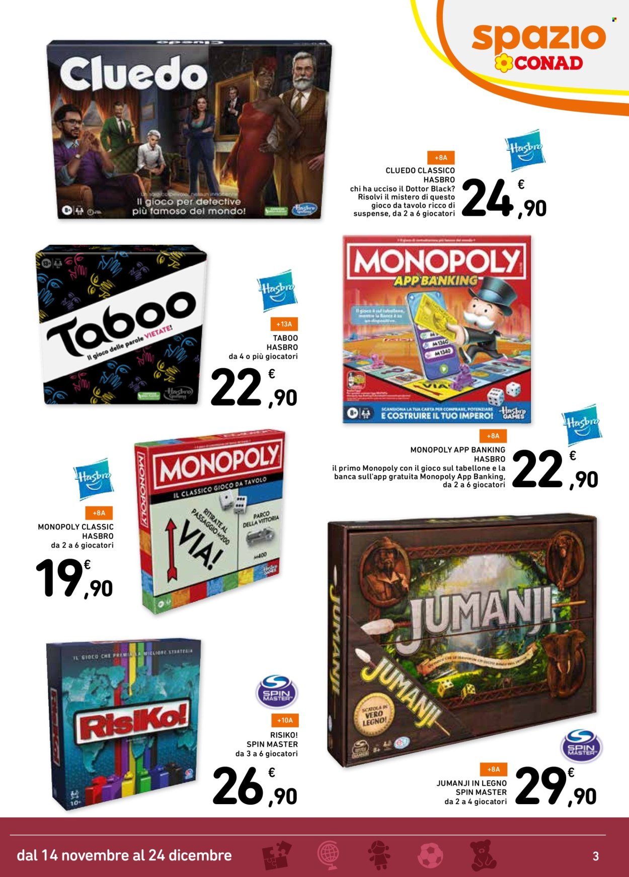 Volantino Spazio Conad - 14/11/2025 - 24/12/2025. Pagina 3