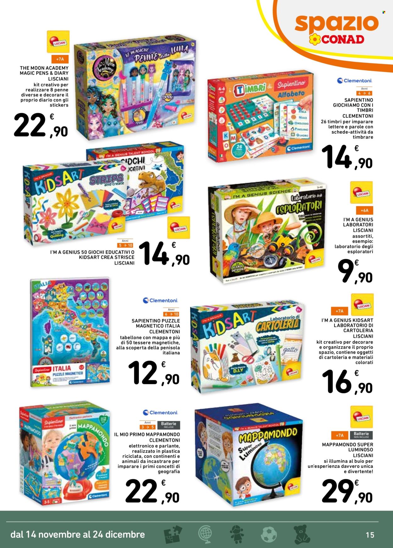 Volantino Spazio Conad - 14/11/2025 - 24/12/2025. Pagina 15