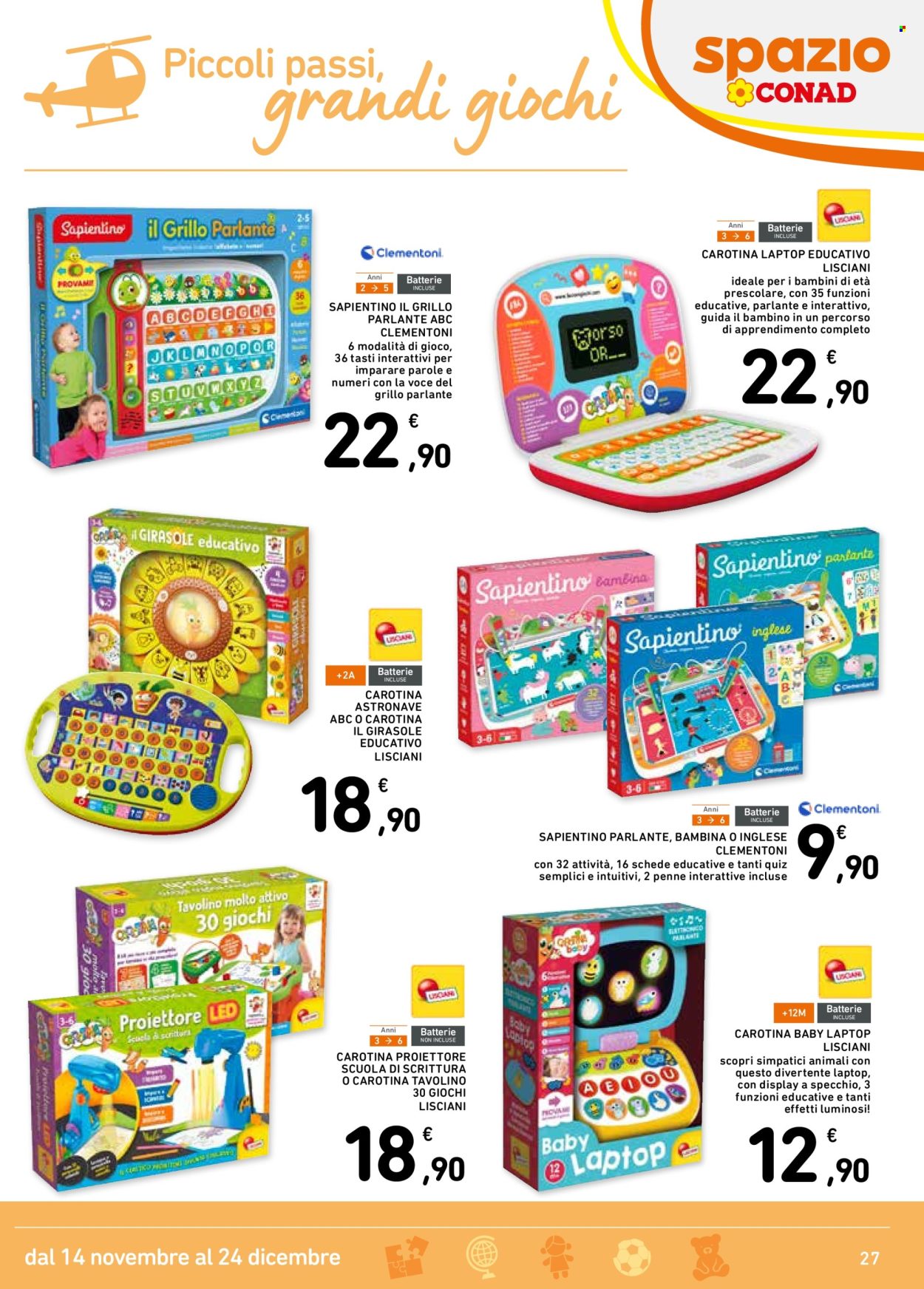 Volantino Spazio Conad - 14/11/2025 - 24/12/2025. Pagina 27