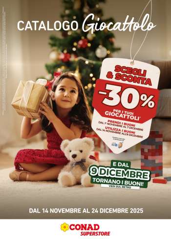 Volantino Conad Superstore - 14/11/2025 - 24/12/2025.