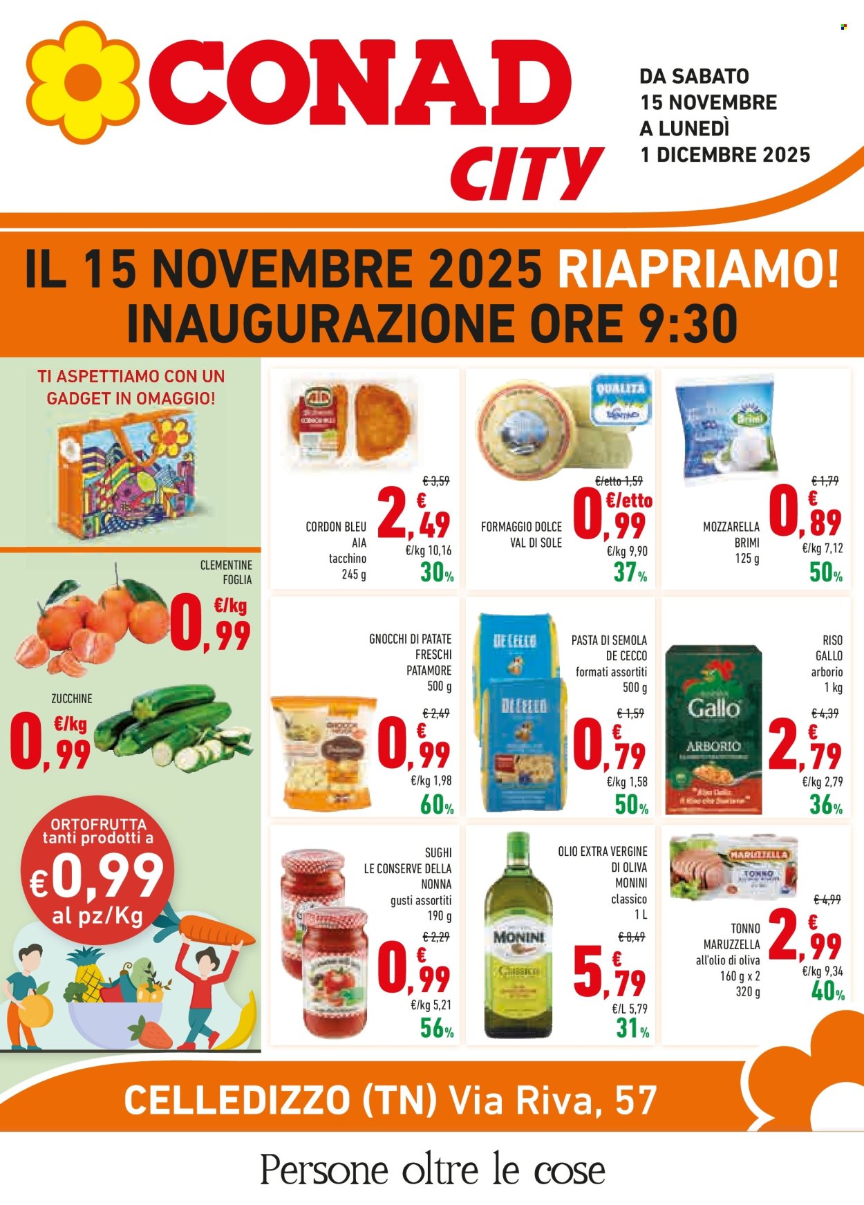 Volantino Conad - 15/11/2025 - 1/12/2025. Pagina 1