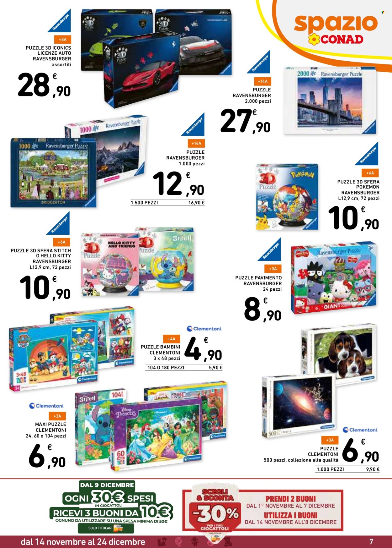Volantino Spazio Conad - 14/11/2025 - 24/12/2025. Pagina 7