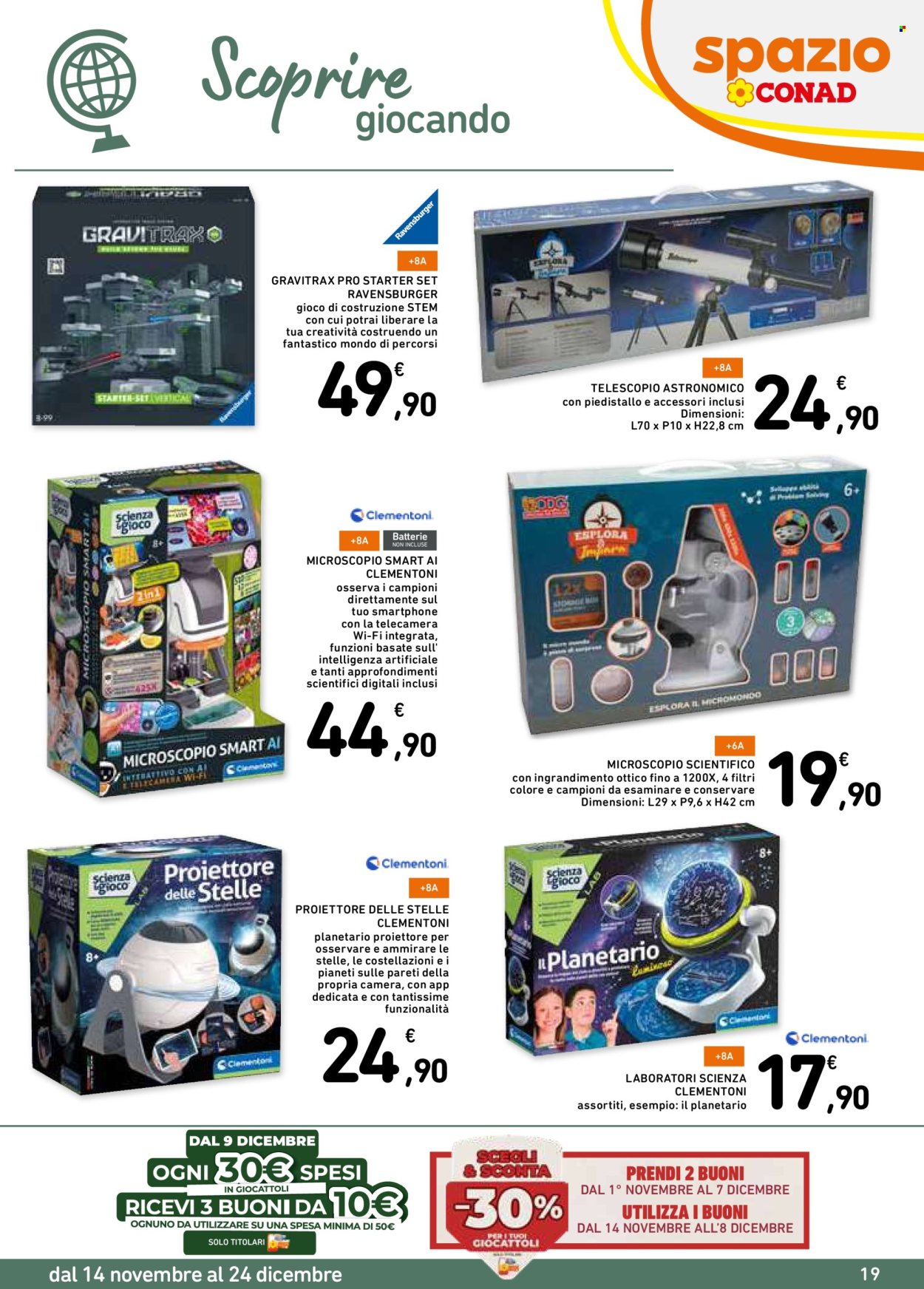 Volantino Spazio Conad - 14/11/2025 - 24/12/2025. Pagina 19