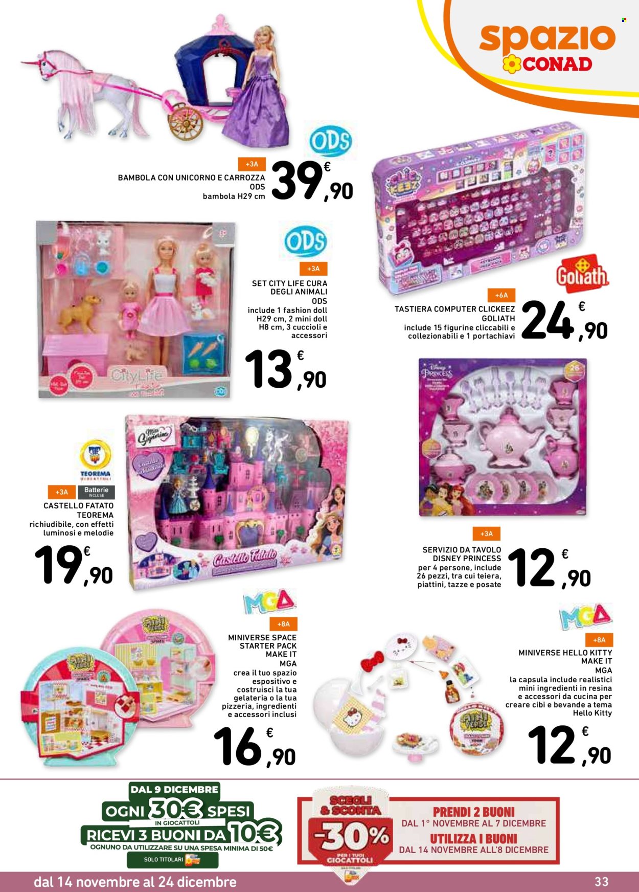 Volantino Spazio Conad - 14/11/2025 - 24/12/2025. Pagina 33