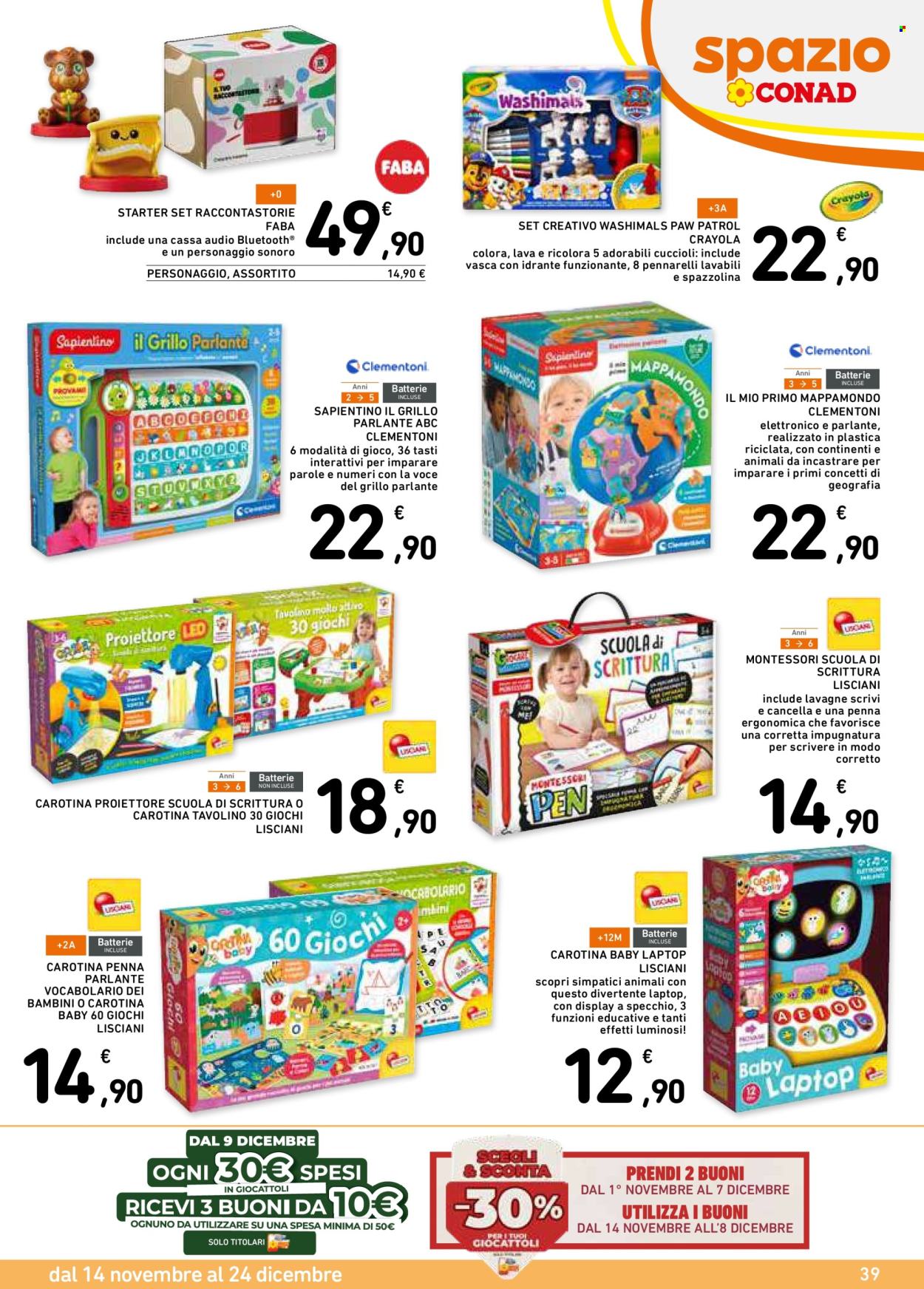 Volantino Spazio Conad - 14/11/2025 - 24/12/2025. Pagina 39