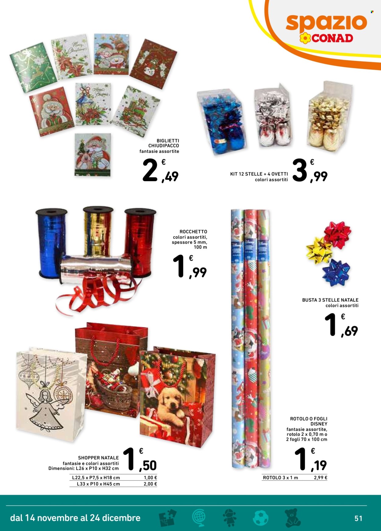 Volantino Spazio Conad - 14/11/2025 - 24/12/2025. Pagina 51