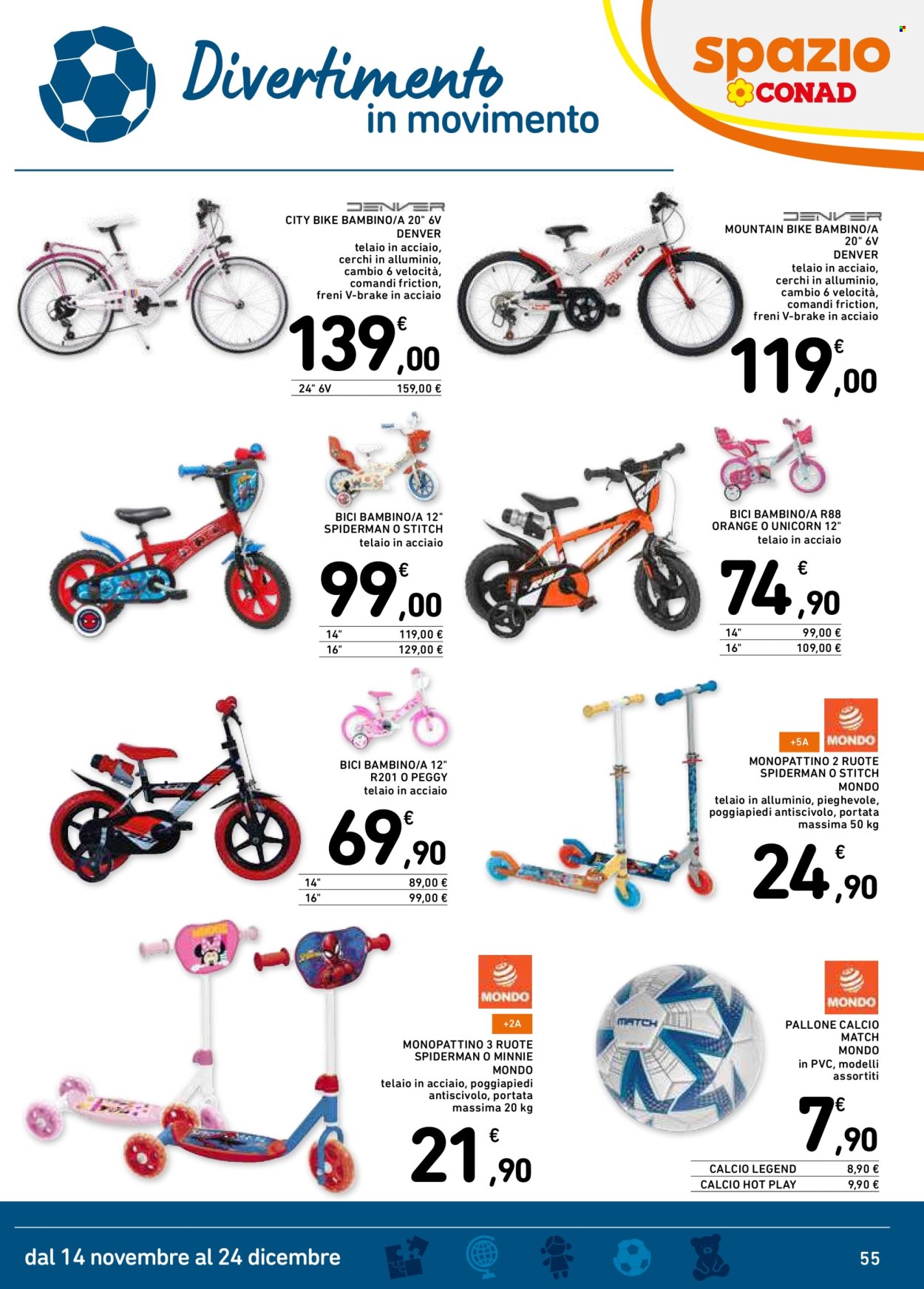 Volantino Spazio Conad - 14/11/2025 - 24/12/2025. Pagina 55