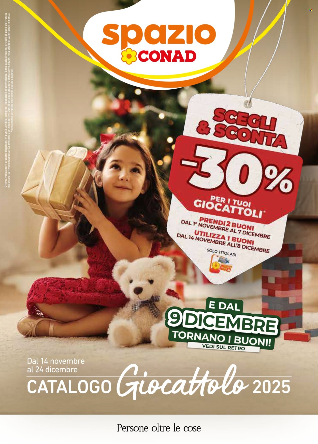 Volantino Spazio Conad - 14/11/2025 - 24/12/2025. Pagina 1