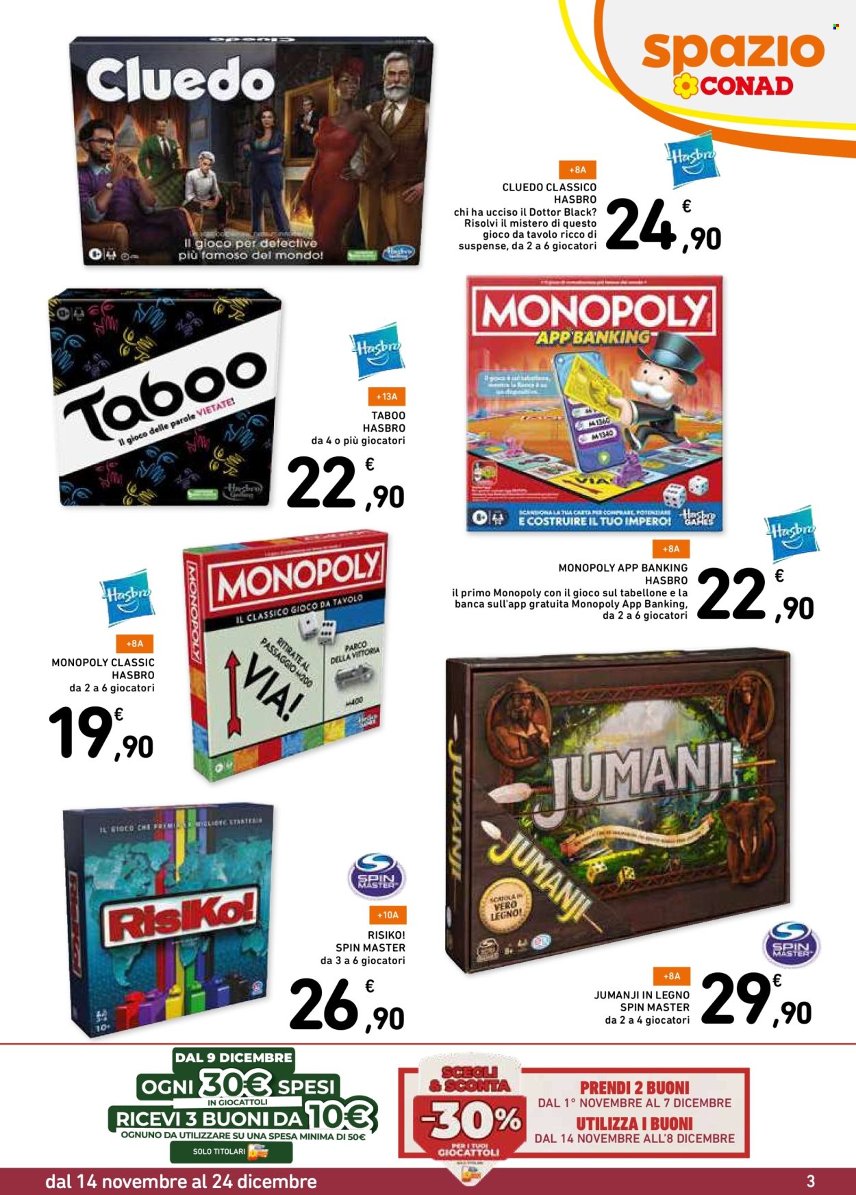 Volantino Spazio Conad - 14/11/2025 - 24/12/2025. Pagina 3