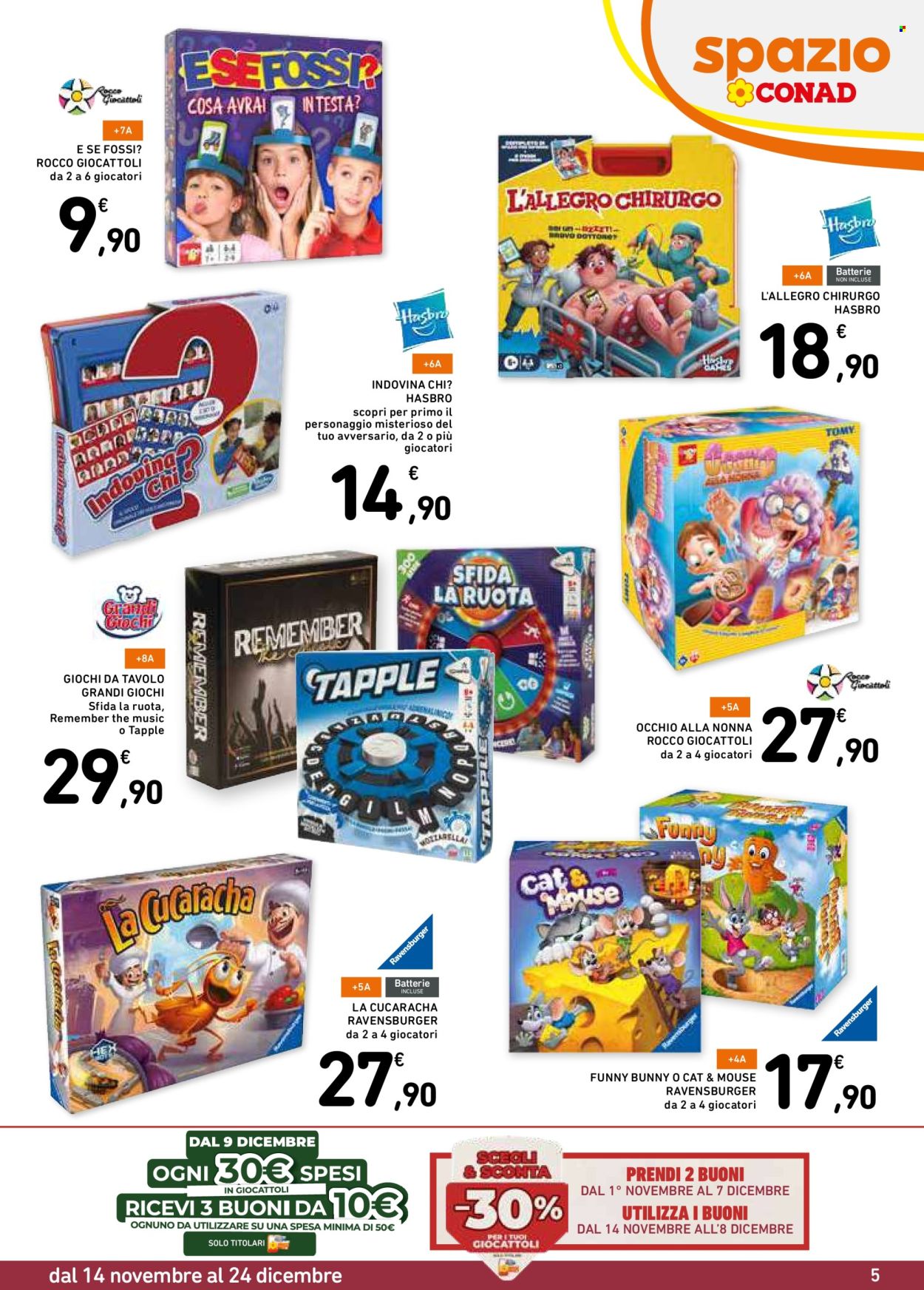 Volantino Spazio Conad - 14/11/2025 - 24/12/2025. Pagina 5