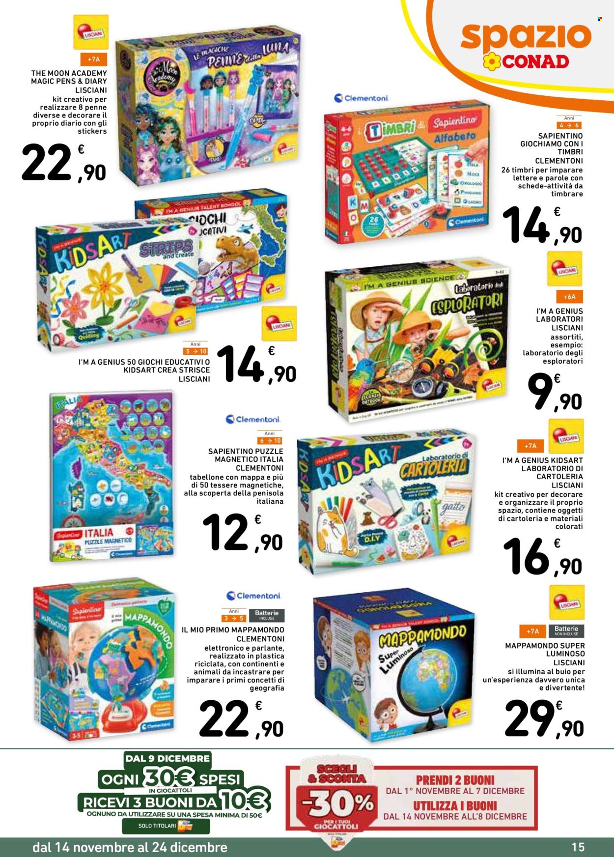 Volantino Spazio Conad - 14/11/2025 - 24/12/2025. Pagina 15