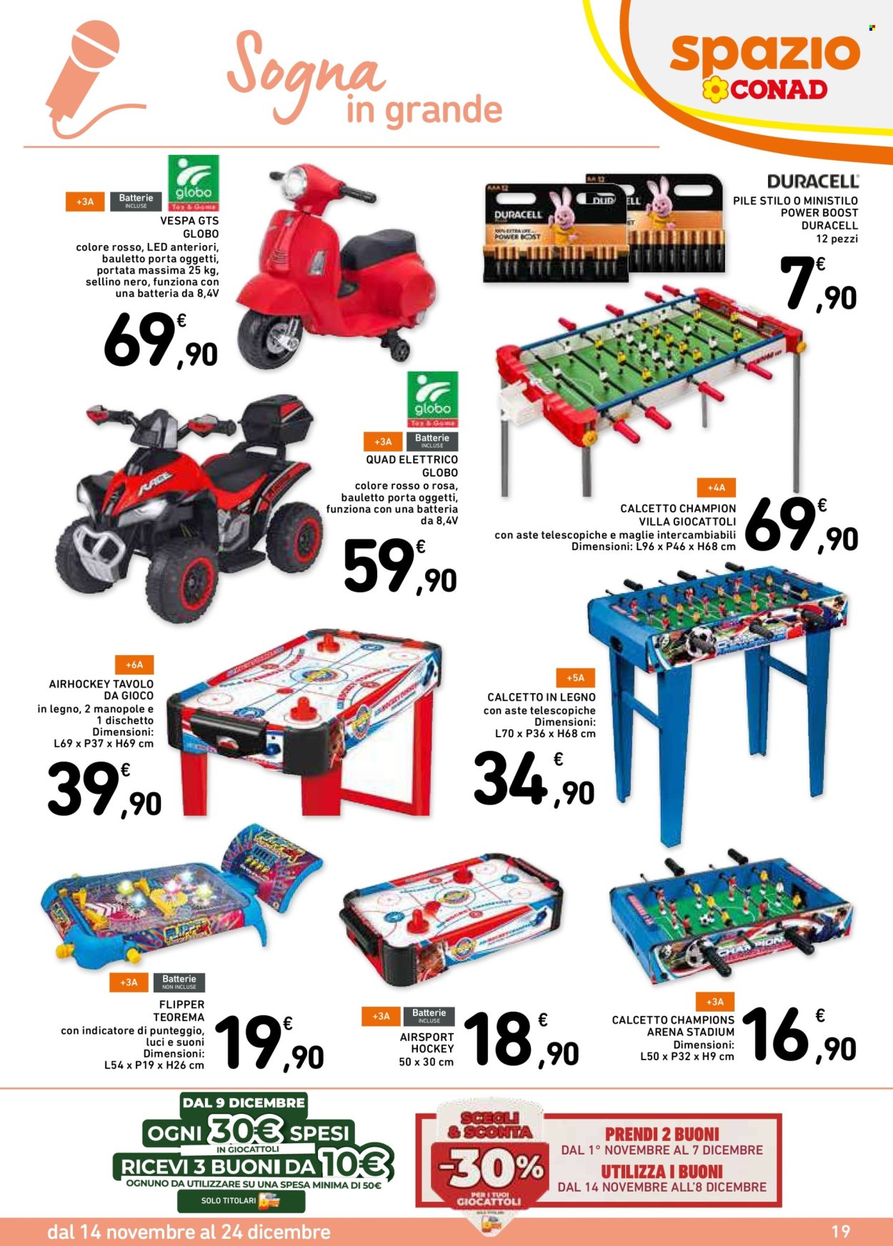 Volantino Spazio Conad - 14/11/2025 - 24/12/2025. Pagina 19