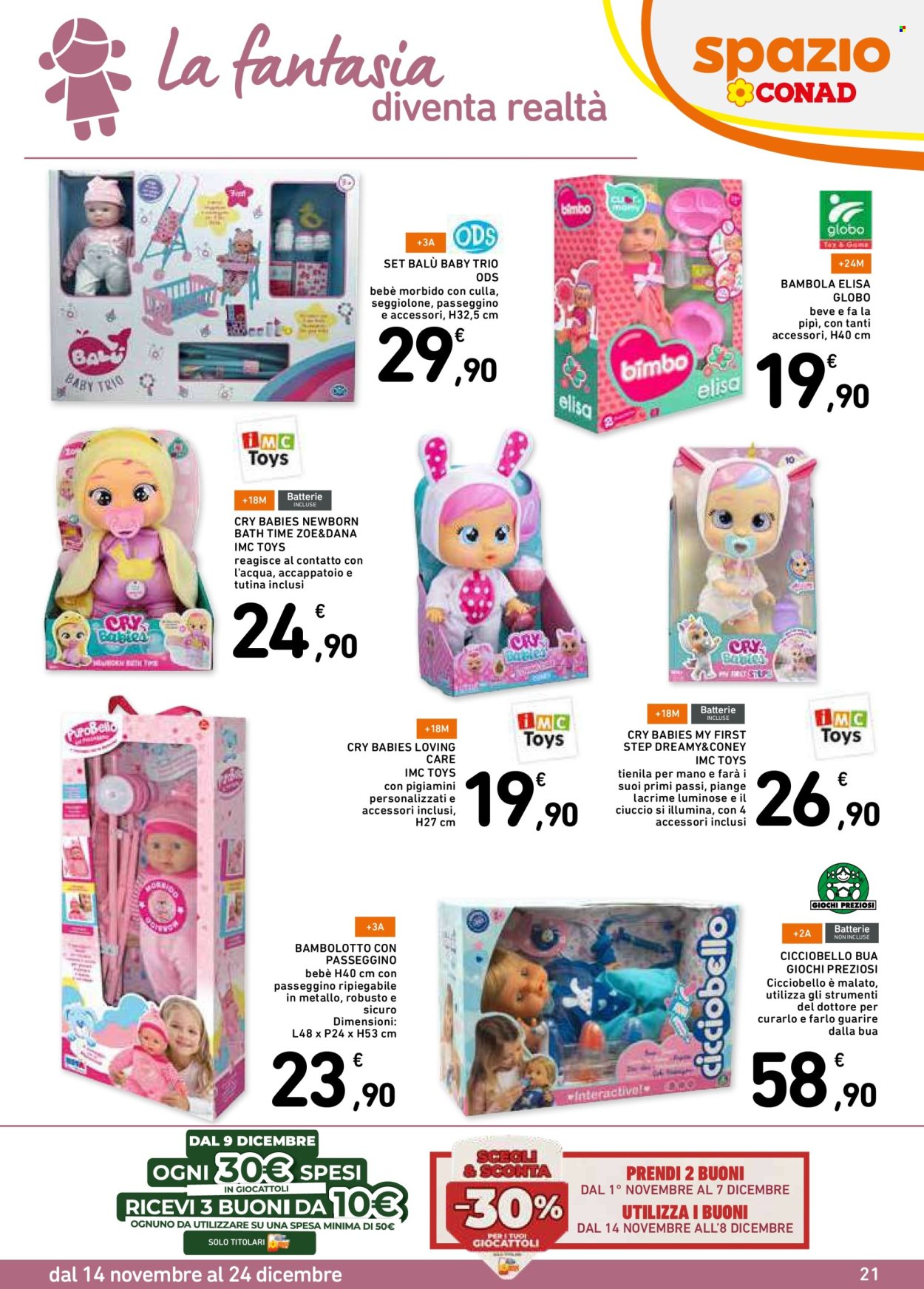 Volantino Spazio Conad - 14/11/2025 - 24/12/2025. Pagina 21