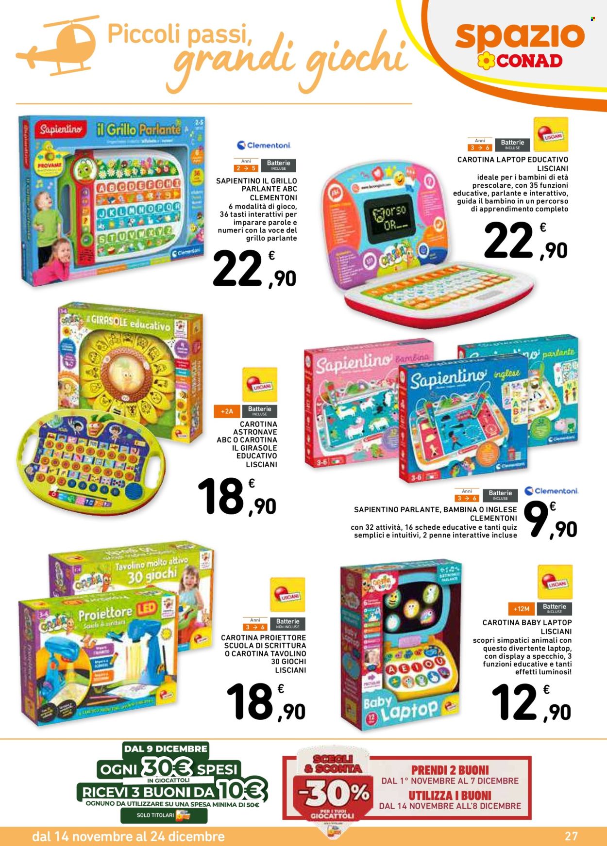 Volantino Spazio Conad - 14/11/2025 - 24/12/2025. Pagina 27