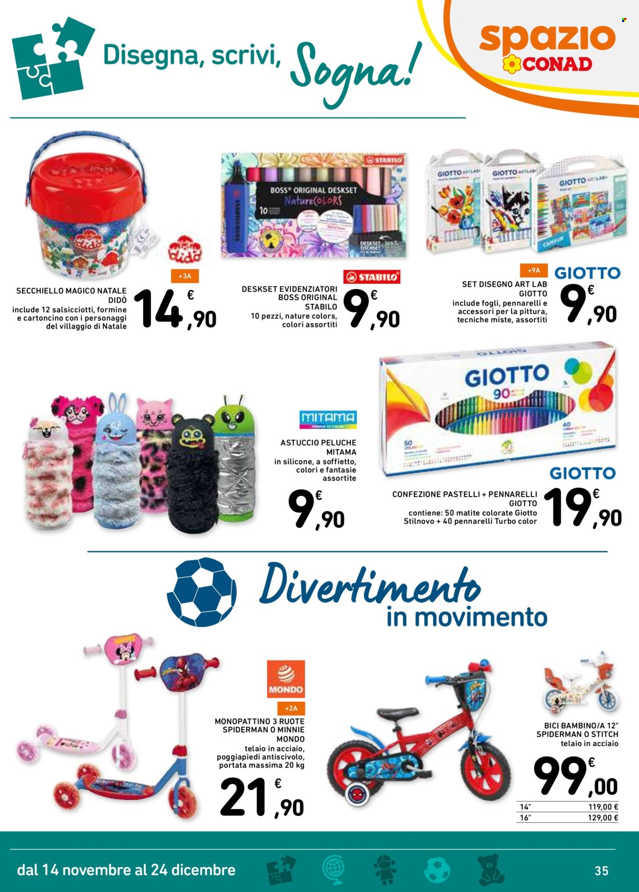 Volantino Spazio Conad - 14/11/2025 - 24/12/2025. Pagina 35