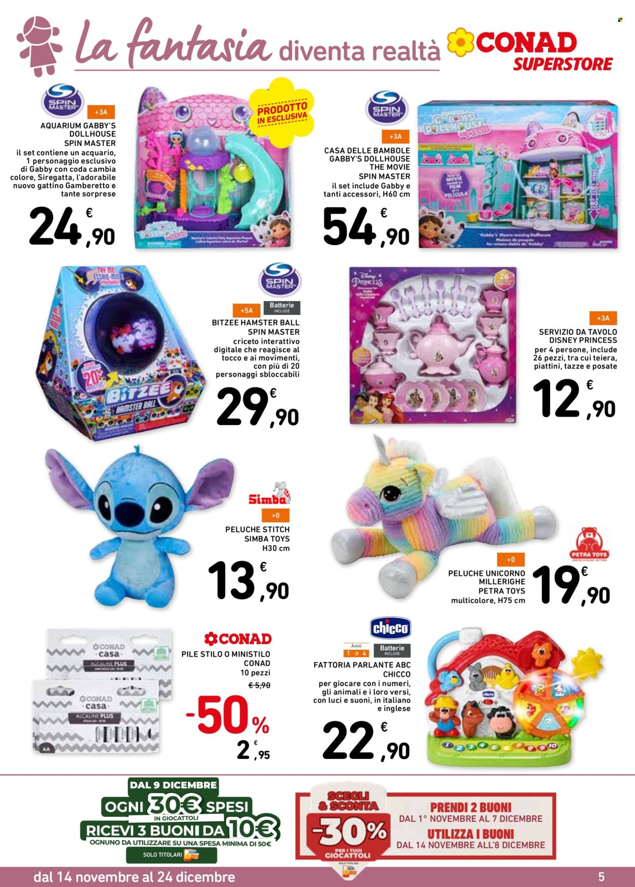 Volantino Conad Superstore - 14/11/2025 - 24/12/2025. Pagina 5