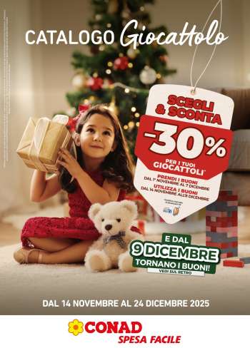 Volantino Spesa Facile Conad - 14/11/2025 - 24/12/2025.