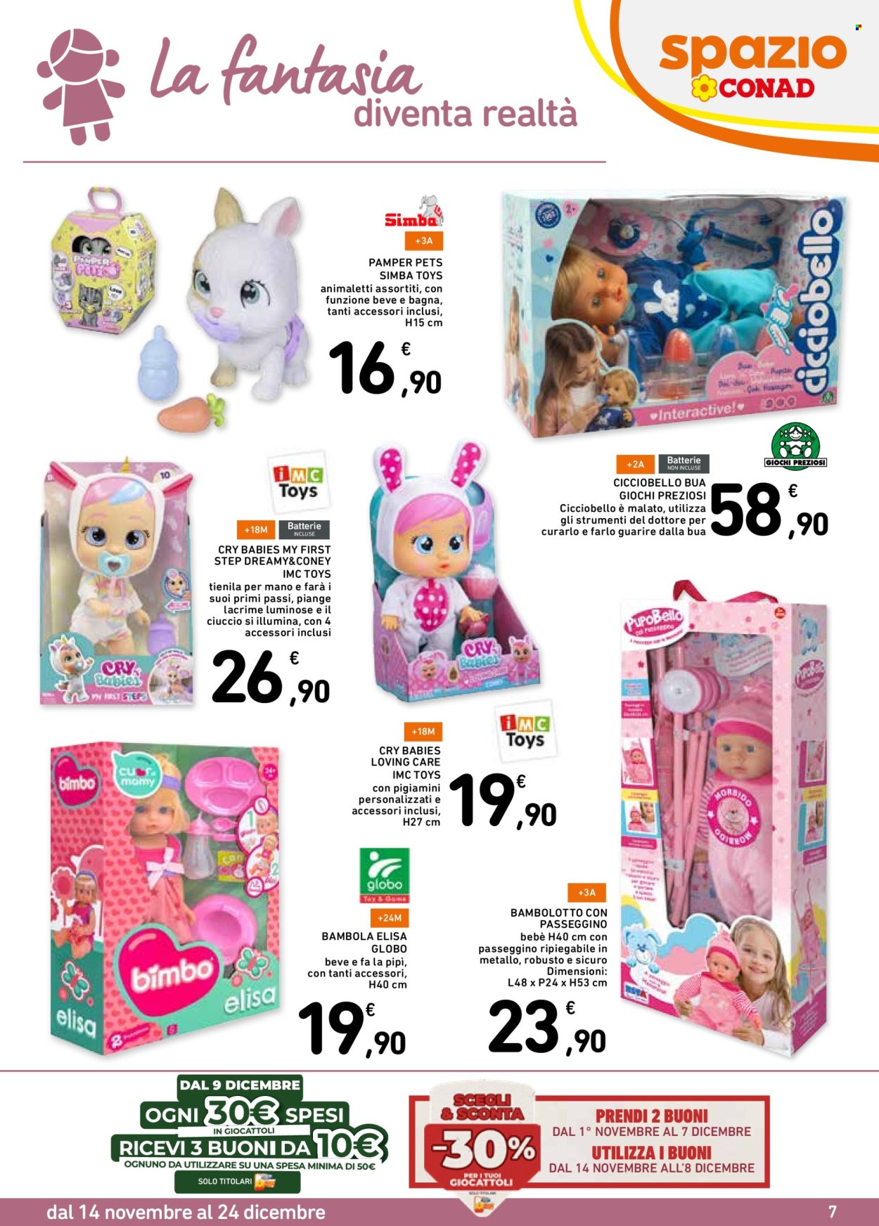 Volantino Spazio Conad - 14/11/2025 - 24/12/2025. Pagina 7