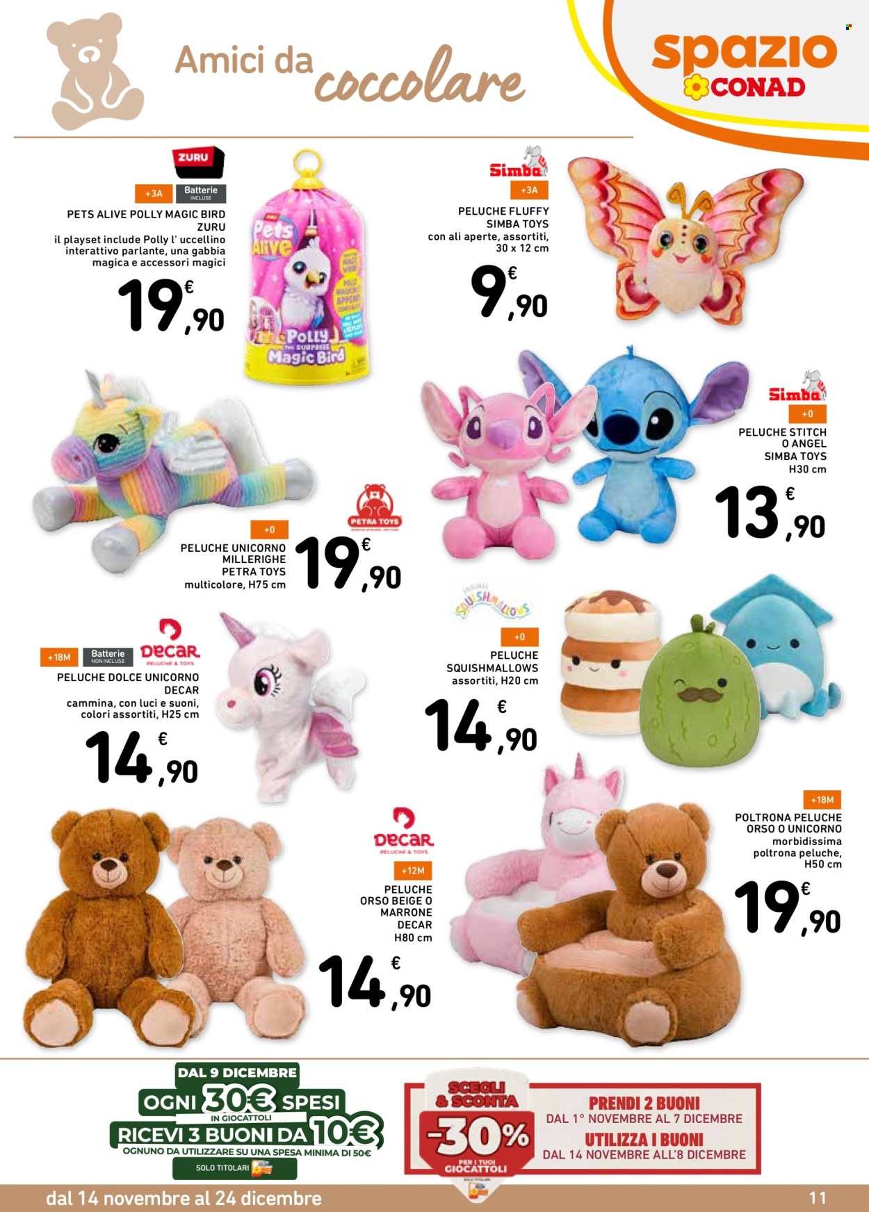 Volantino Spazio Conad - 14/11/2025 - 24/12/2025. Pagina 11