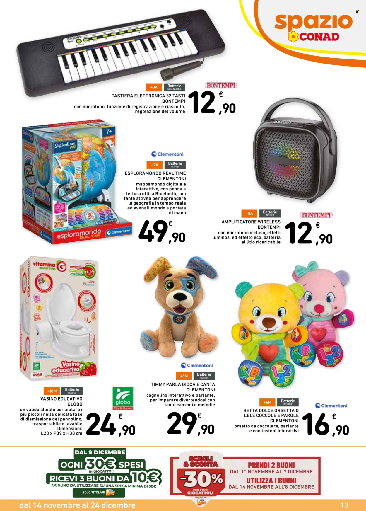 Volantino Spazio Conad - 14/11/2025 - 24/12/2025. Pagina 13