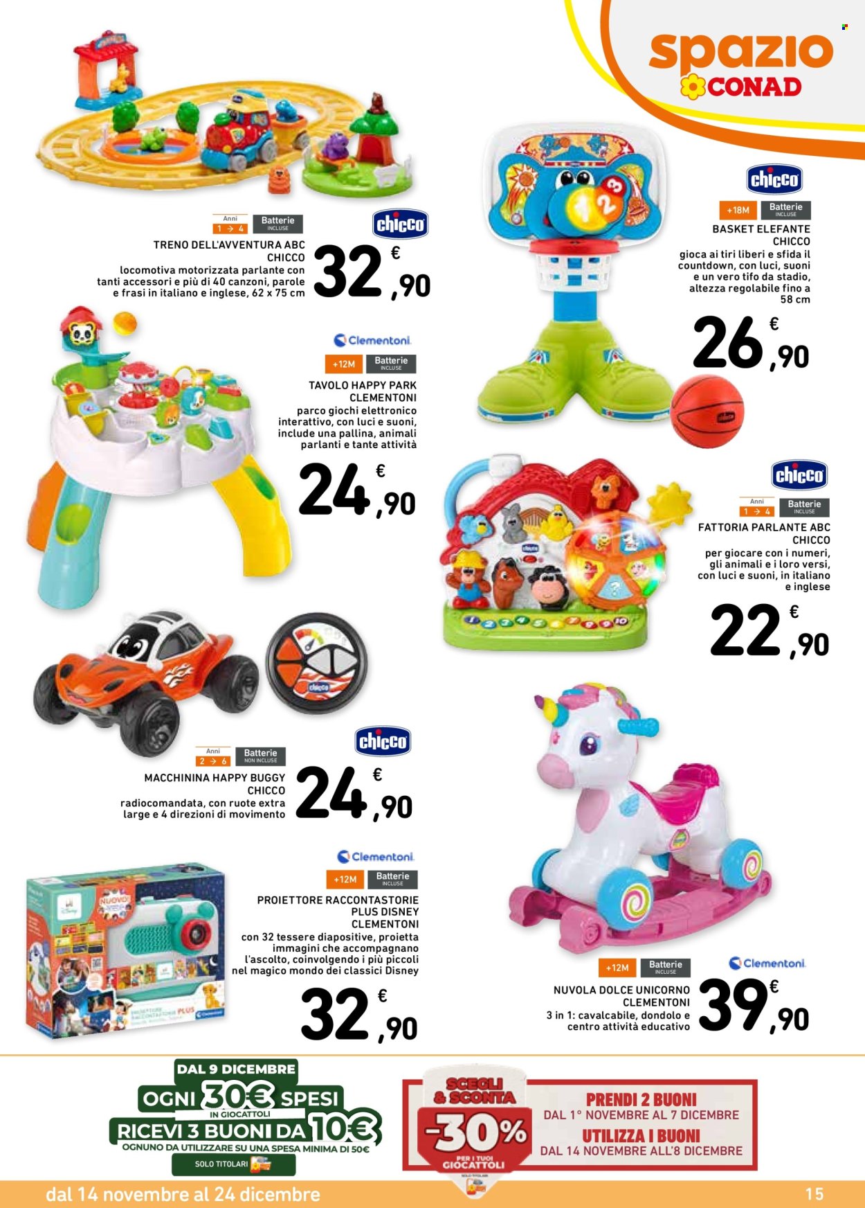 Volantino Spazio Conad - 14/11/2025 - 24/12/2025. Pagina 15