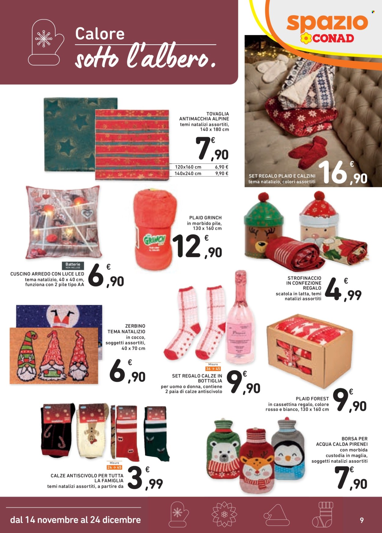 Volantino Spazio Conad - 14/11/2025 - 24/12/2025. Pagina 9