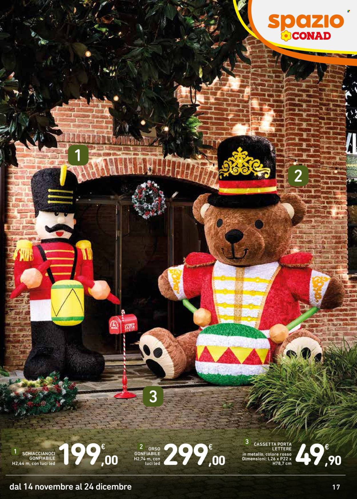 Volantino Spazio Conad - 14/11/2025 - 24/12/2025. Pagina 17