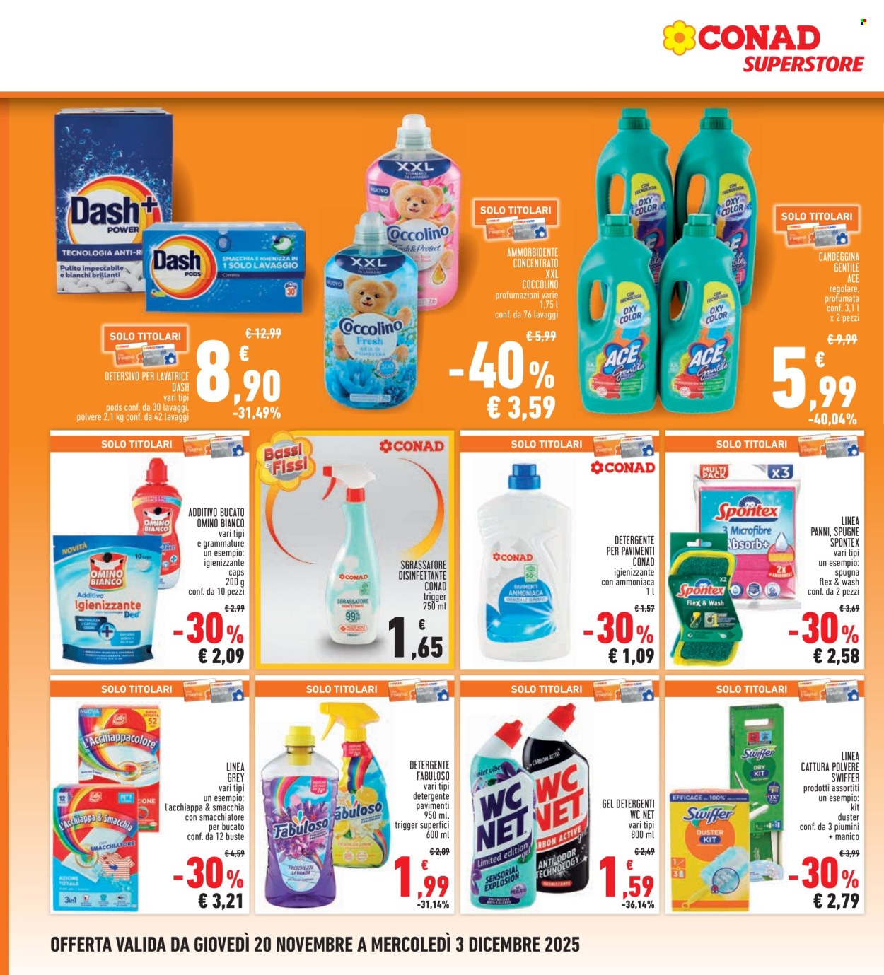 Volantino Conad Superstore - 20/11/2025 - 3/12/2025. Pagina 32
