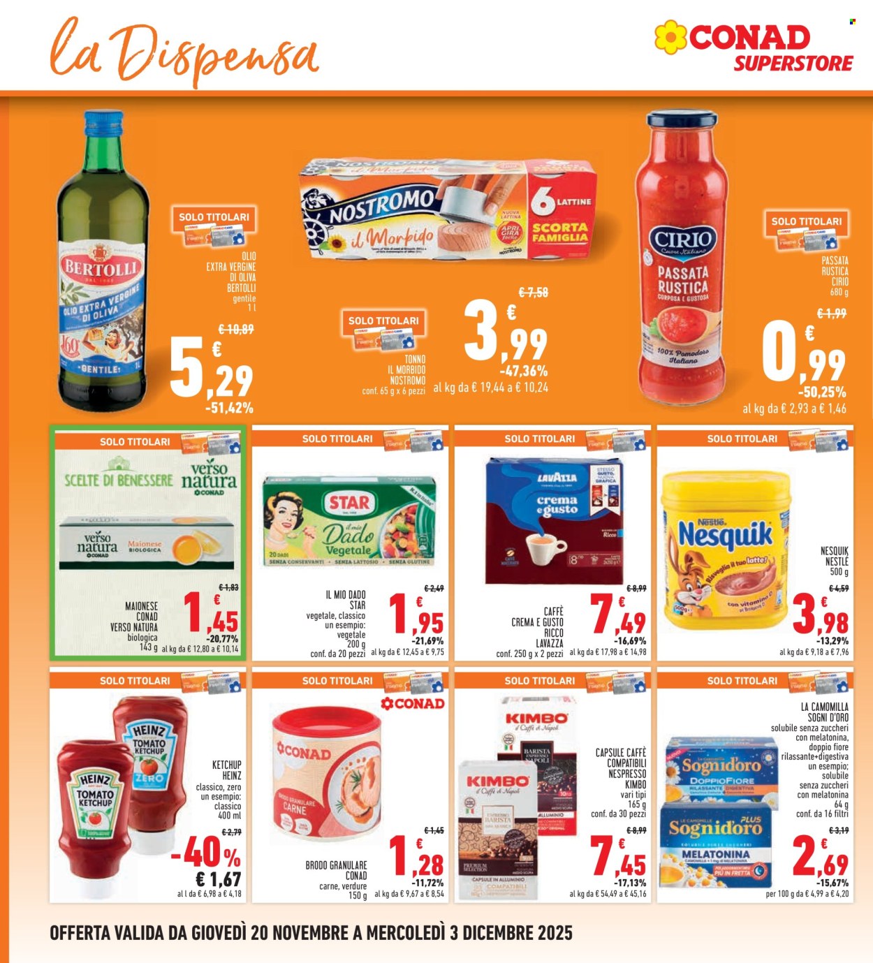 Volantino Conad - 20/11/2025 - 3/12/2025. Pagina 20