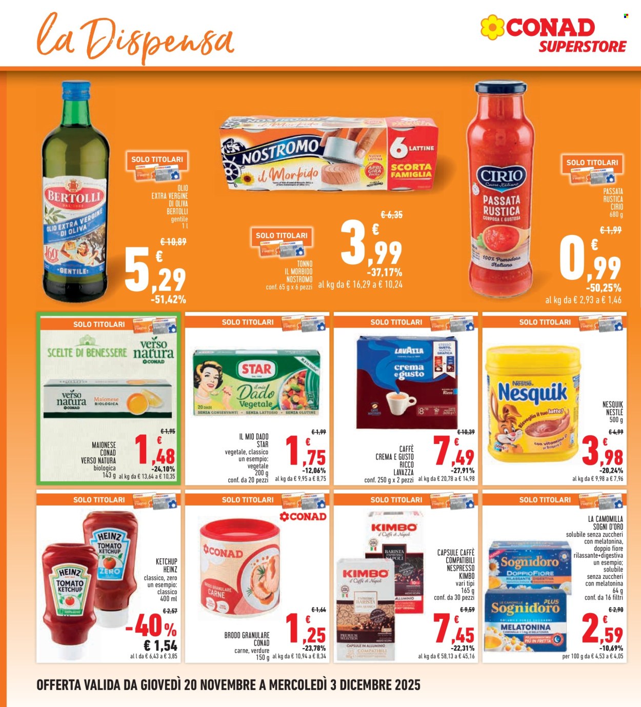 Volantino Conad - 20/11/2025 - 3/12/2025. Pagina 20