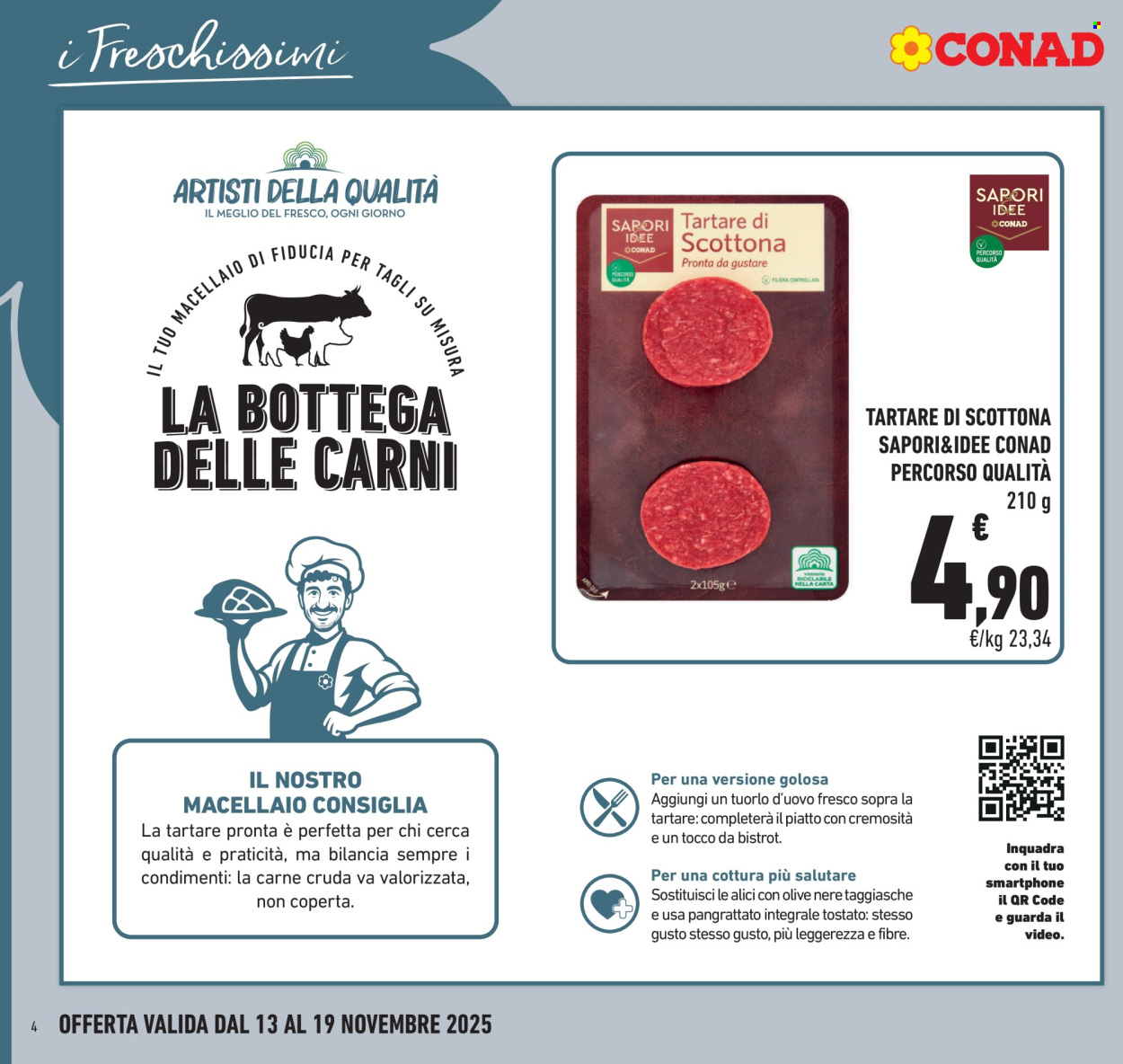 Volantino Conad - 13/11/2025 - 19/11/2025. Pagina 4