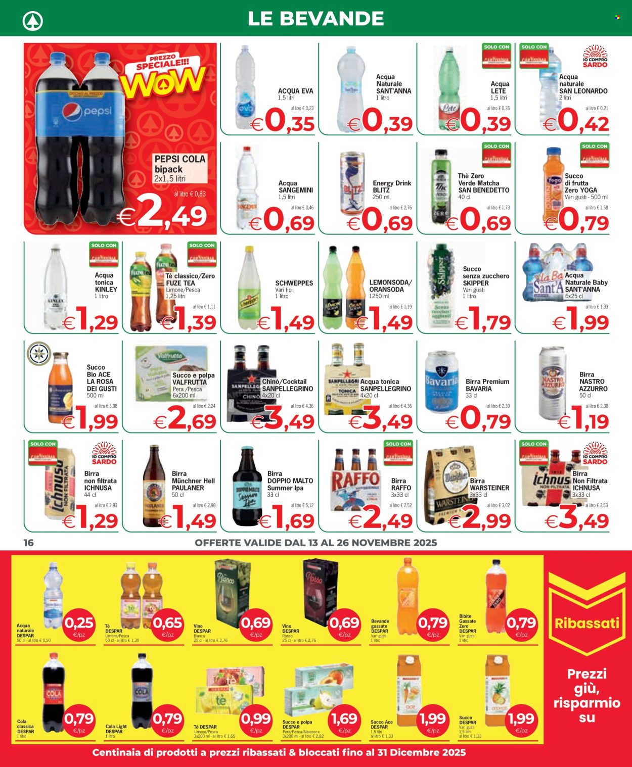 Volantino Despar - 13/11/2025 - 26/11/2025. Pagina 16