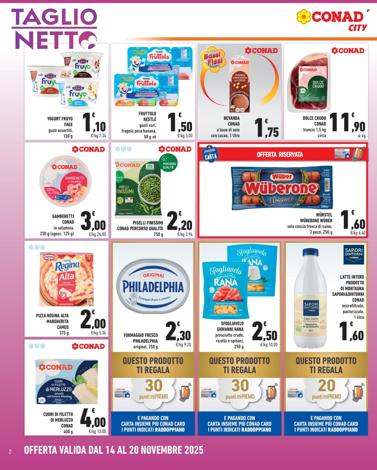 Volantino Conad - 14/11/2025 - 20/11/2025. Pagina 2