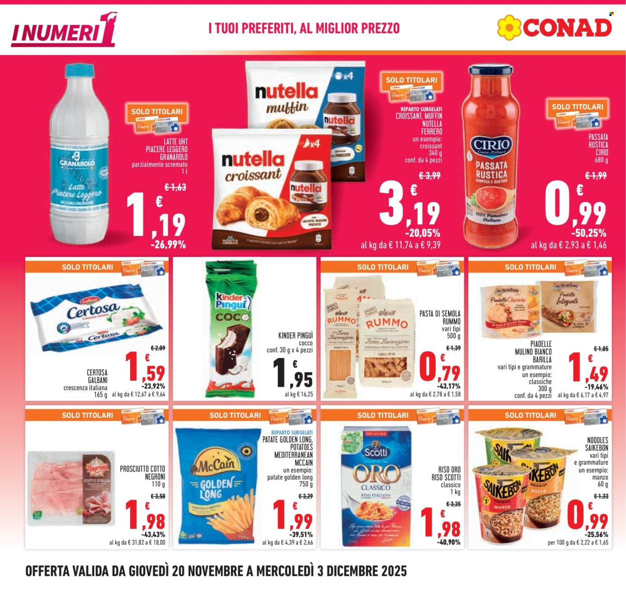 Volantino Conad - 20/11/2025 - 3/12/2025. Pagina 2