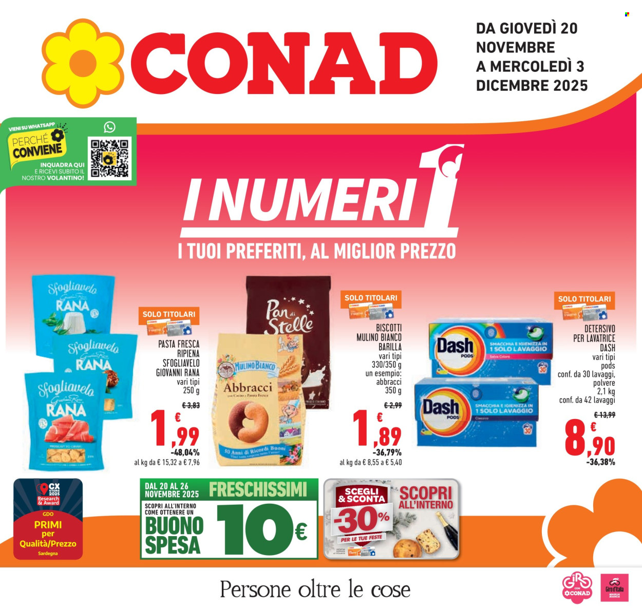 Volantino Conad - 20/11/2025 - 3/12/2025. Pagina 1