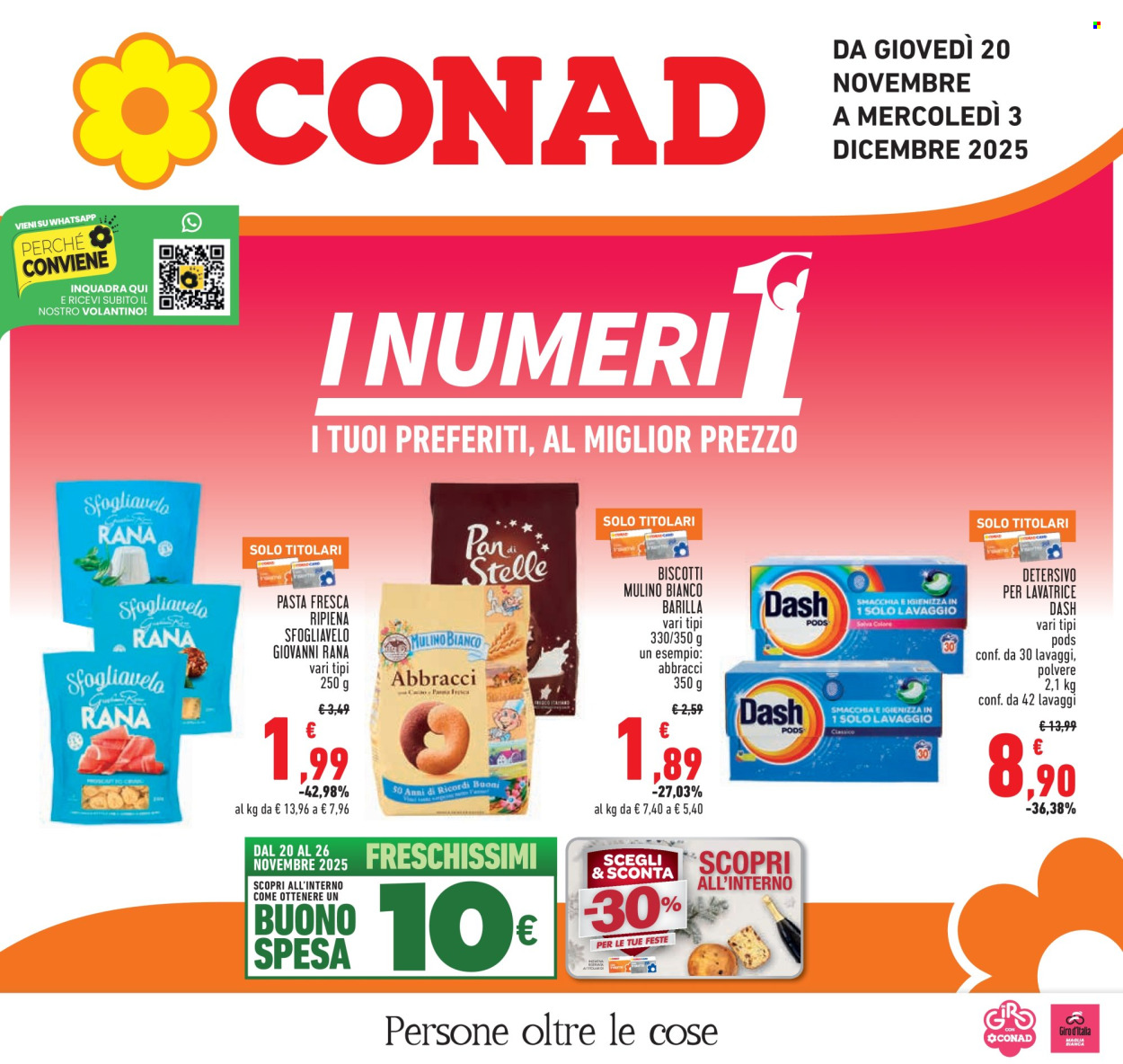 Volantino Conad - 20/11/2025 - 3/12/2025. Pagina 1
