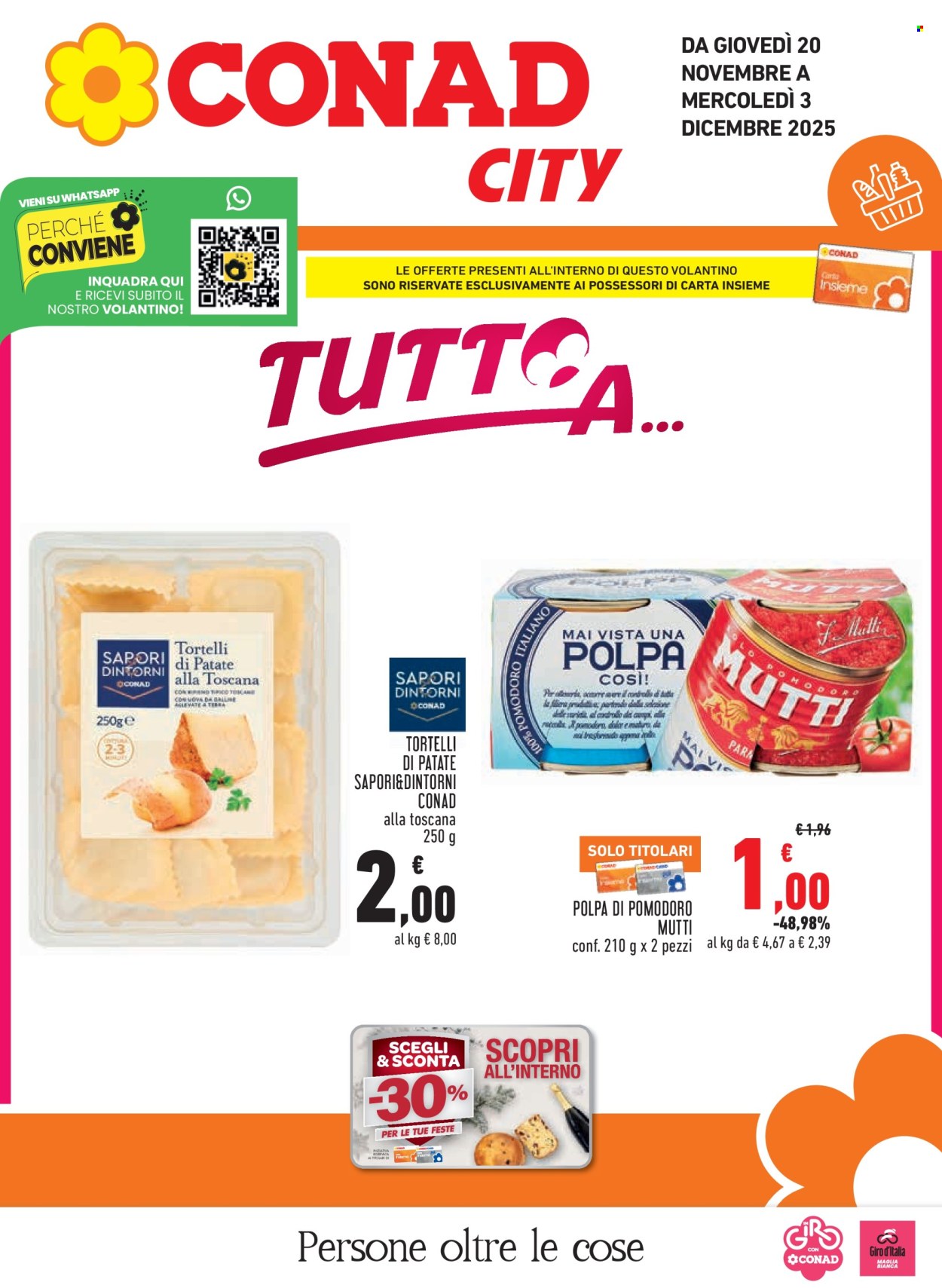 Volantino Conad City - 20/11/2025 - 3/12/2025. Pagina 1
