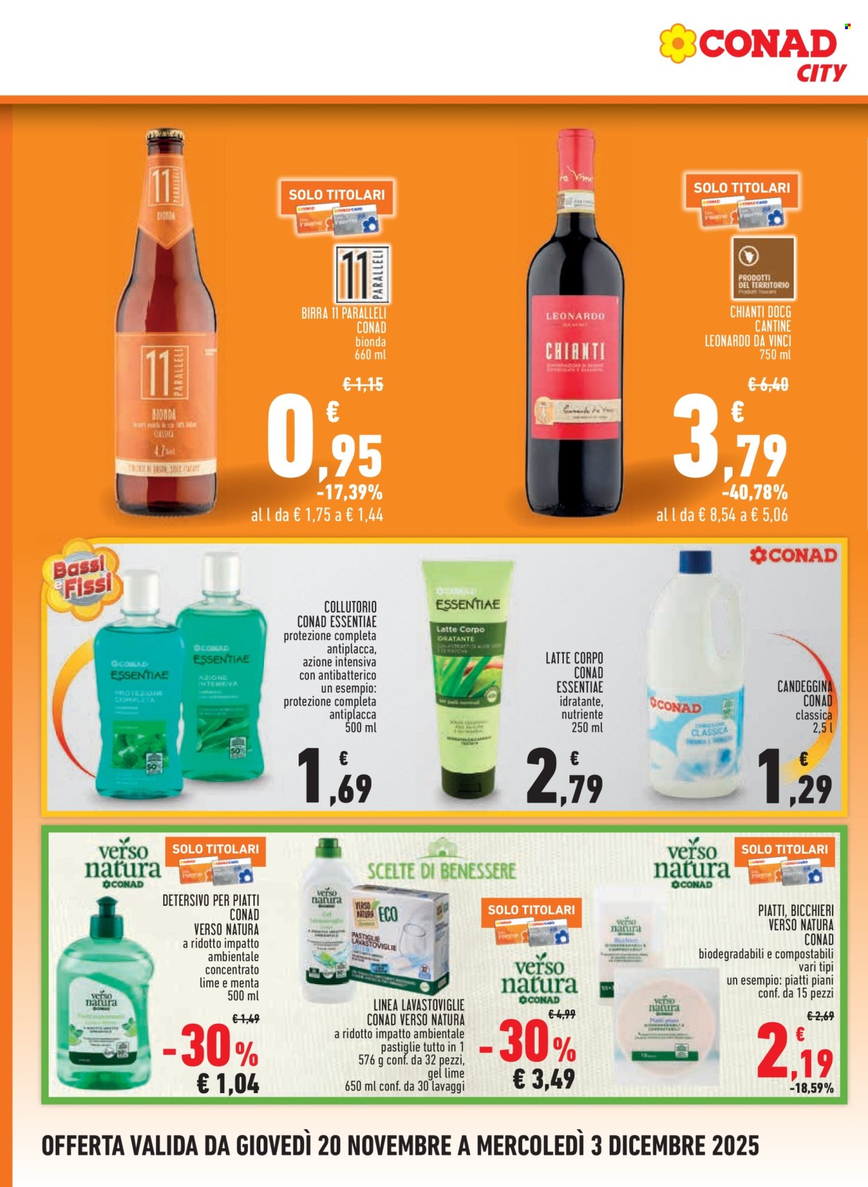 Volantino Conad City - 20/11/2025 - 3/12/2025. Pagina 16