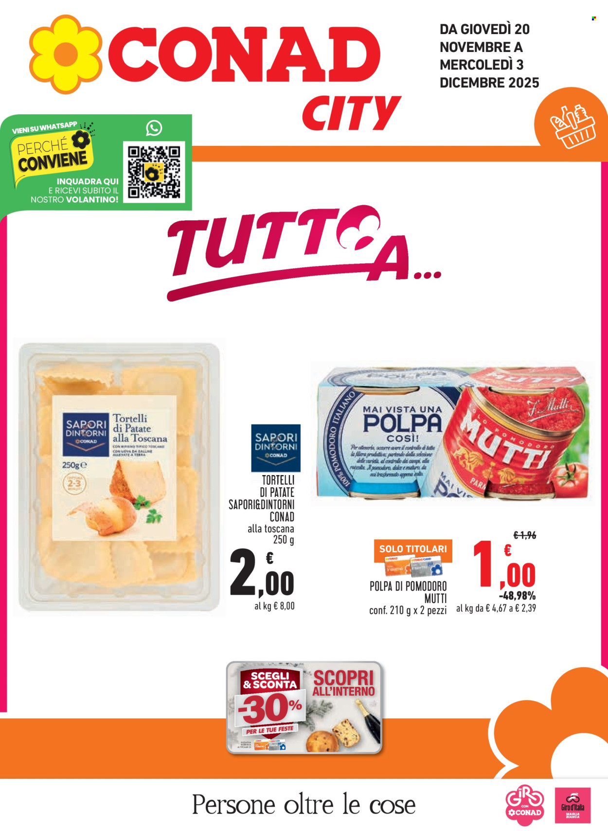 Volantino Conad - 20/11/2025 - 3/12/2025. Pagina 1